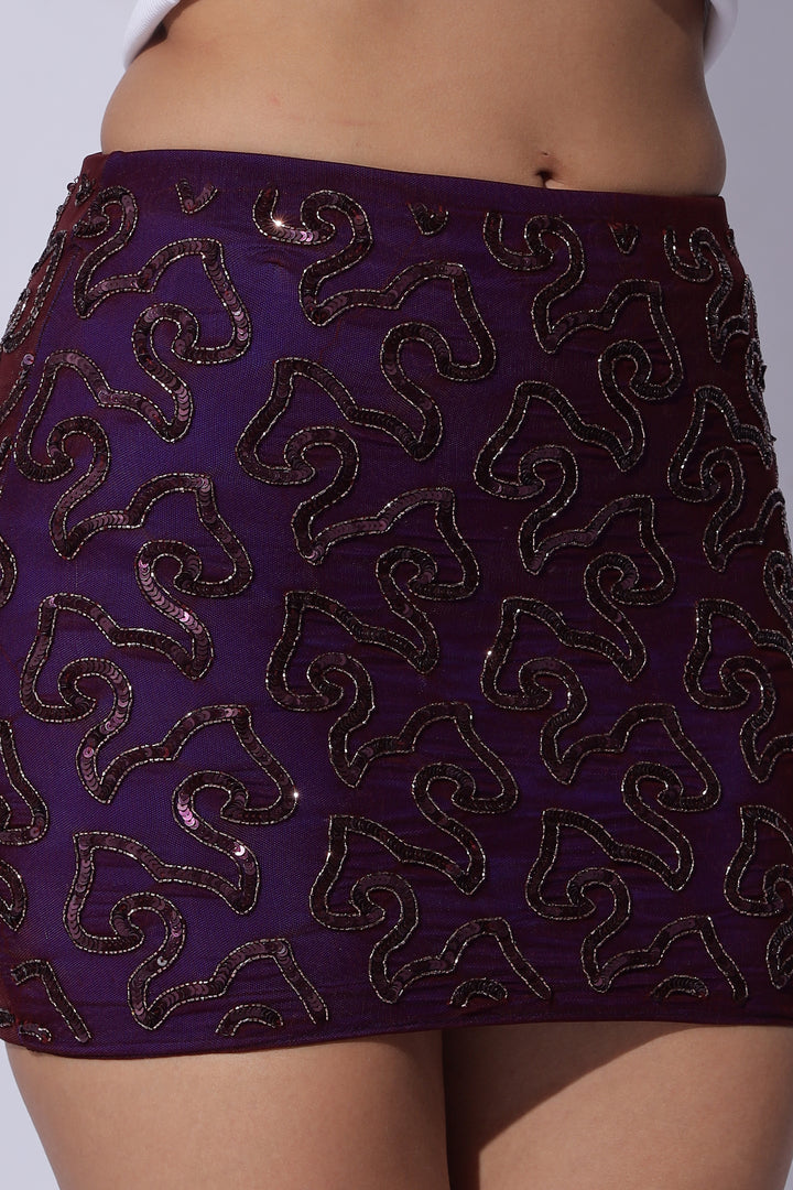 BLAZING FLAMES SKIRT