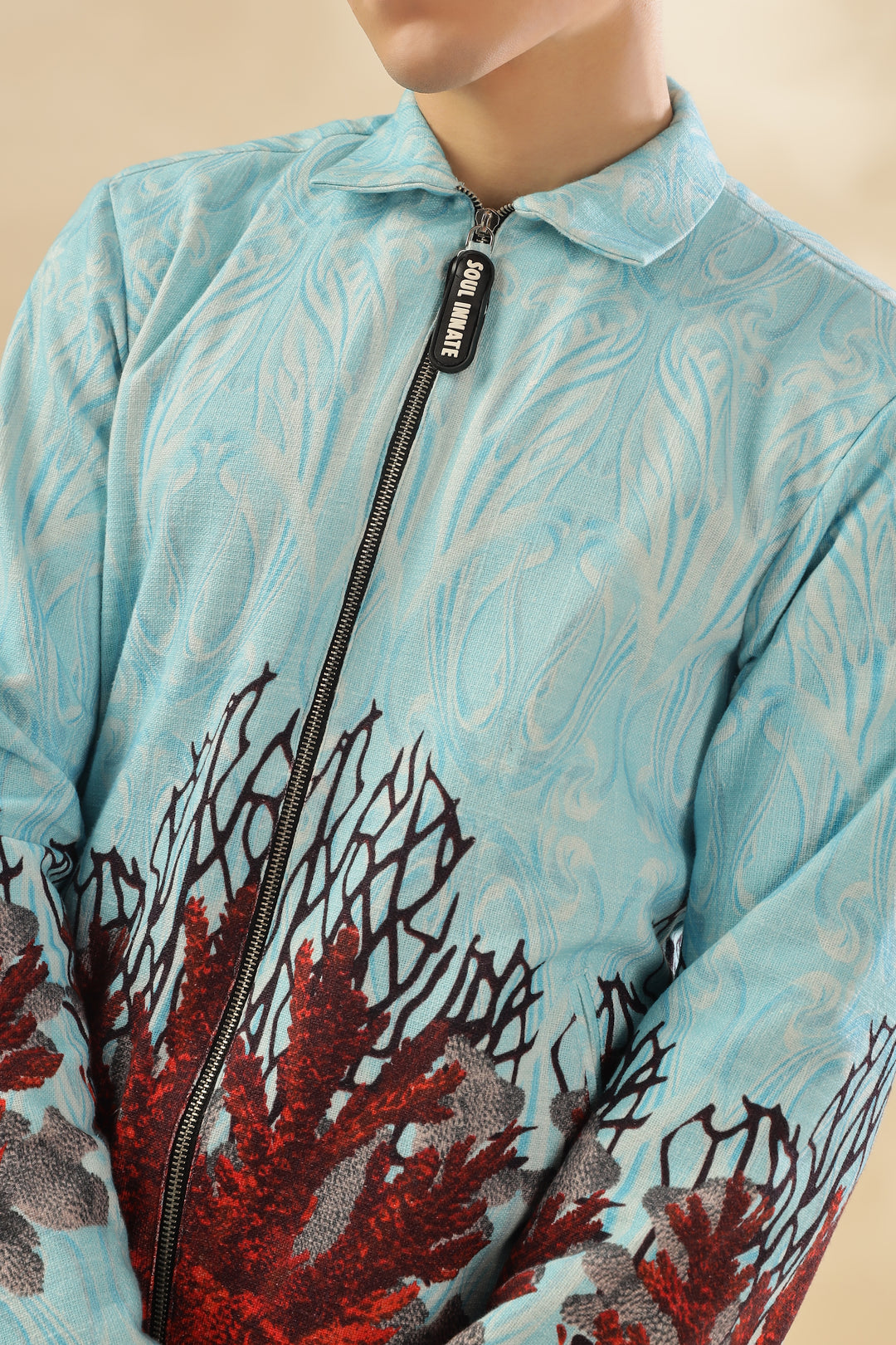 OCEAN BLOOM HEMP JACKET