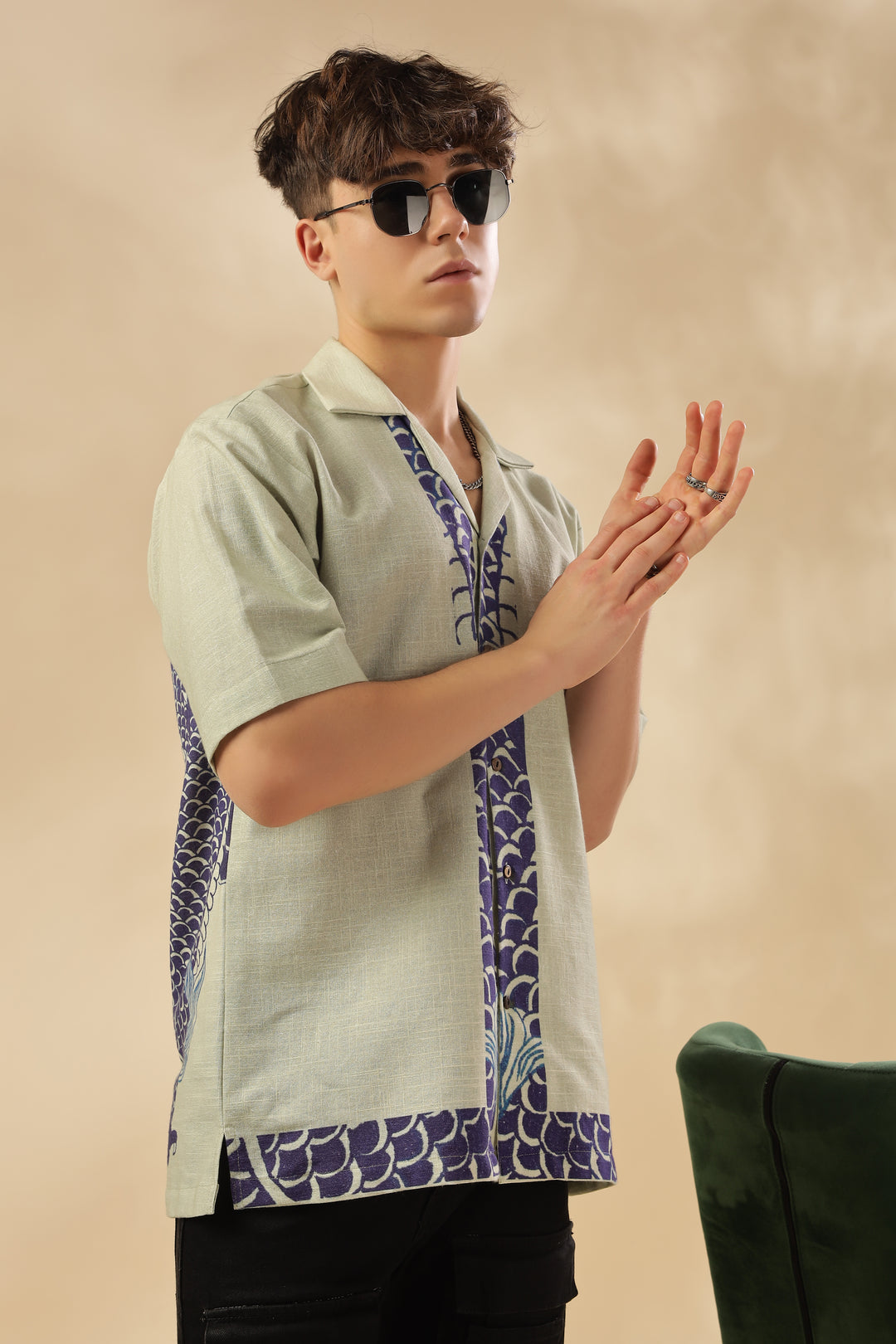 AJGAR HEMP COTTON SHIRT