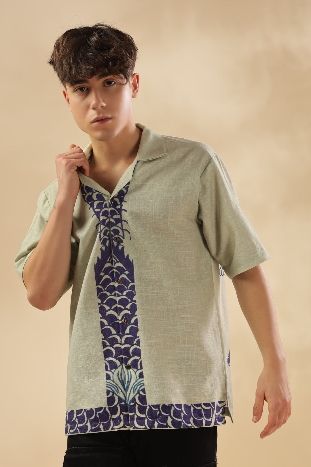 AJGAR HEMP COTTON SHIRT