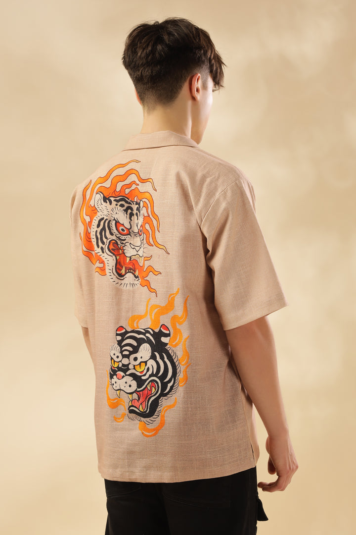 IREZUMI HEMP COTTON SHIRT