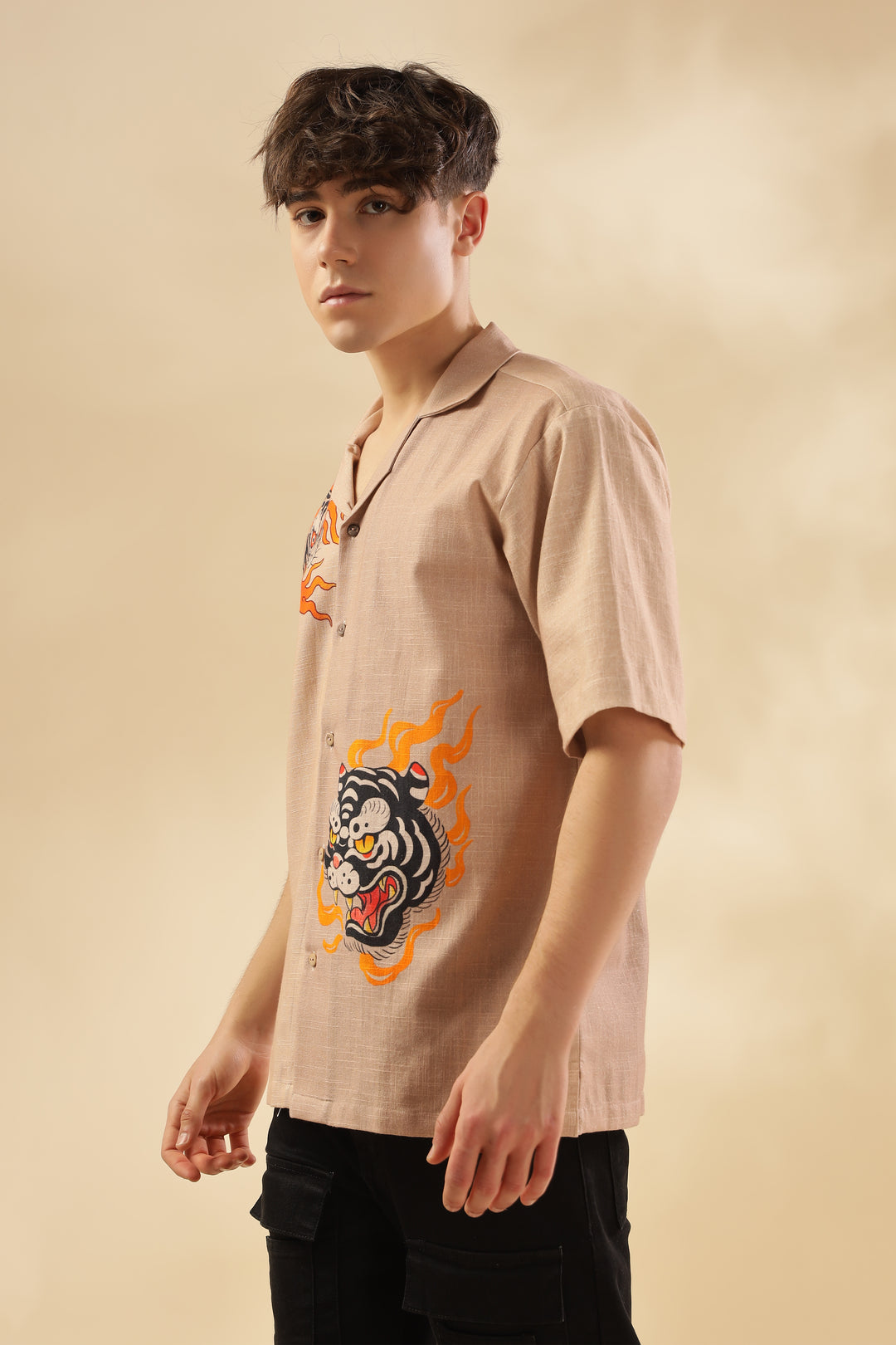 IREZUMI HEMP COTTON SHIRT