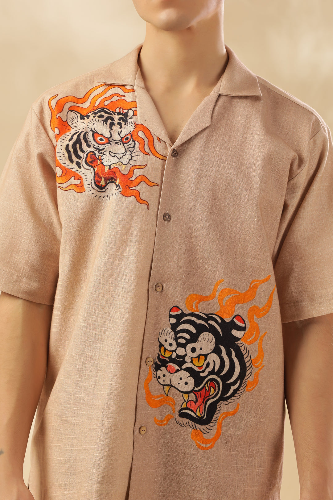 IREZUMI HEMP COTTON SHIRT