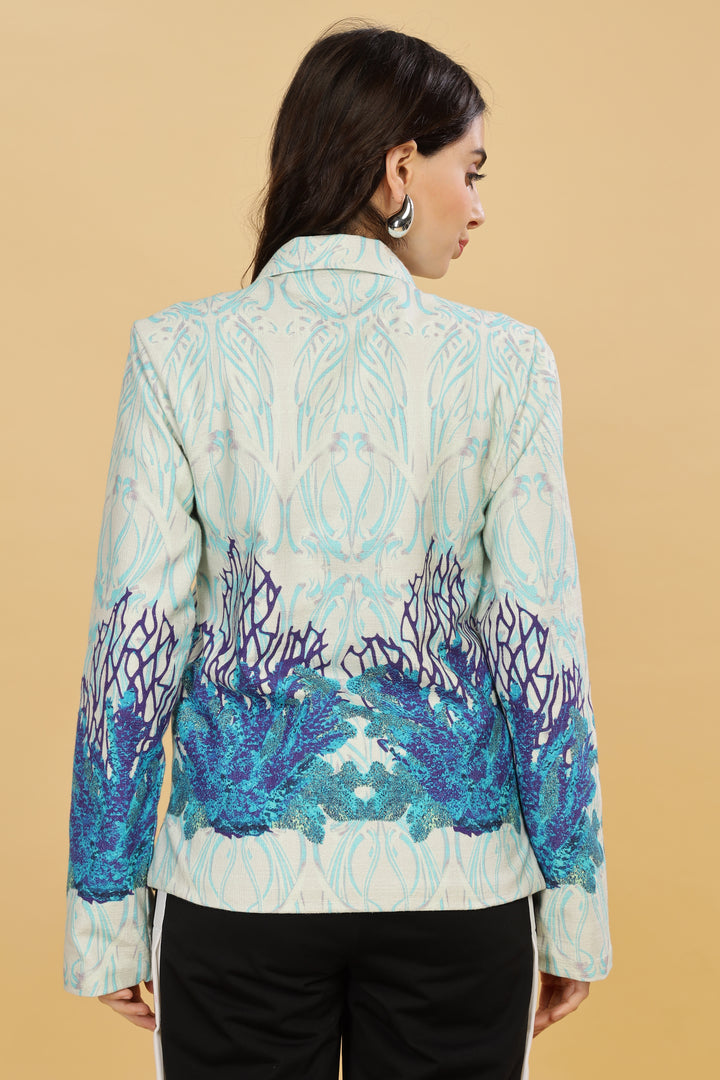 PEARL GARDEN HEMP JACKET (WOMENS)