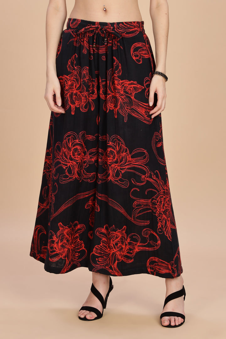 RAGING BLOOM FLARED PANT