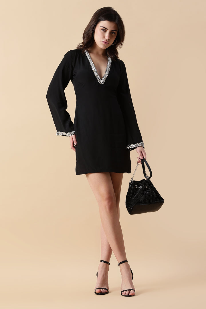 MIDNIGHT EMBER DRESS