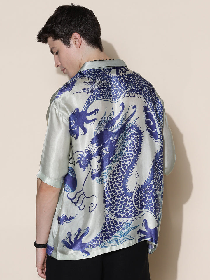 AJGAR VISCOSE SILK SHIRT