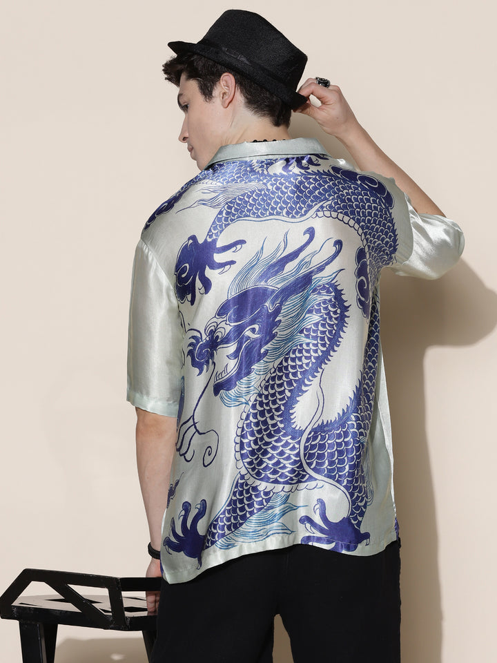 AJGAR VISCOSE SILK SHIRT