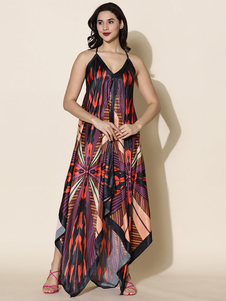 HYPNOTIC SILK DRESS