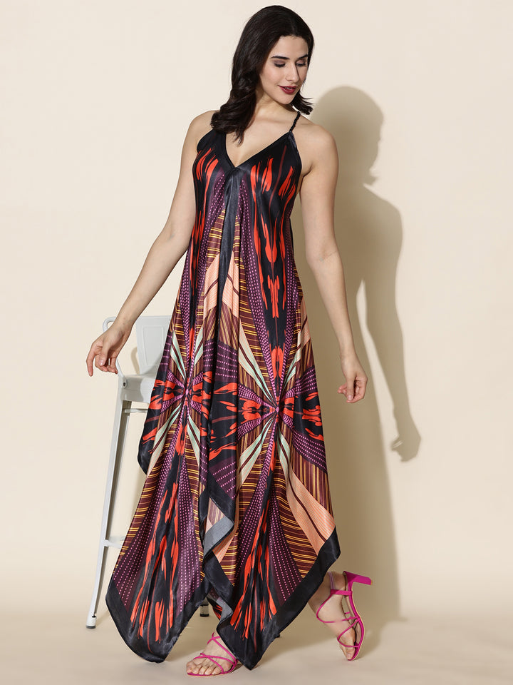 HYPNOTIC SILK DRESS